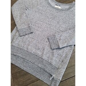 Ugg Australian Morgan Women's Sweatshirt Zip Style Gray Sidezip Sz M Clean***